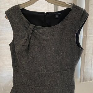 Banana Republic Sleeveless Tweed A line Dress